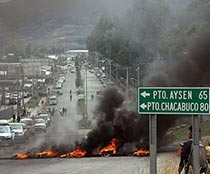 Aysén, el otro incendio de la Patagonia