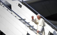 papa en avion