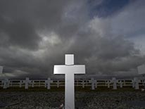 Malvinas, abril de 2012: vestigios de una guerra