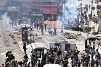 PROTESTAS VIOLENTAS EN EL CAIRO