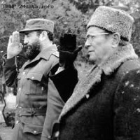 Fidel Castro y Joseph Broz Tito