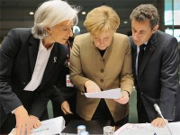 lagarde merkel sarkozy