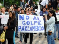 par no al golpe