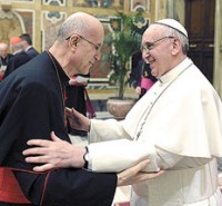 vaticano bertone y papa