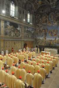 vaticano misa cardenales