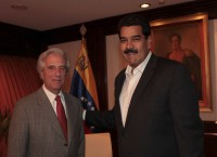 Maduro con Tabaré Vázquez