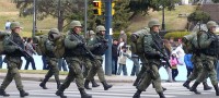 arg gendarmes en la calle