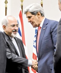 iran zarif y kerry