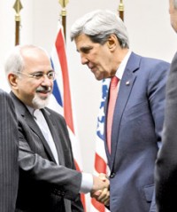 iran zarif y kerry