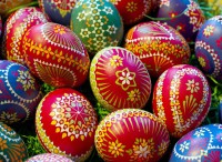 Easter egg exhibition in the Spree Forest