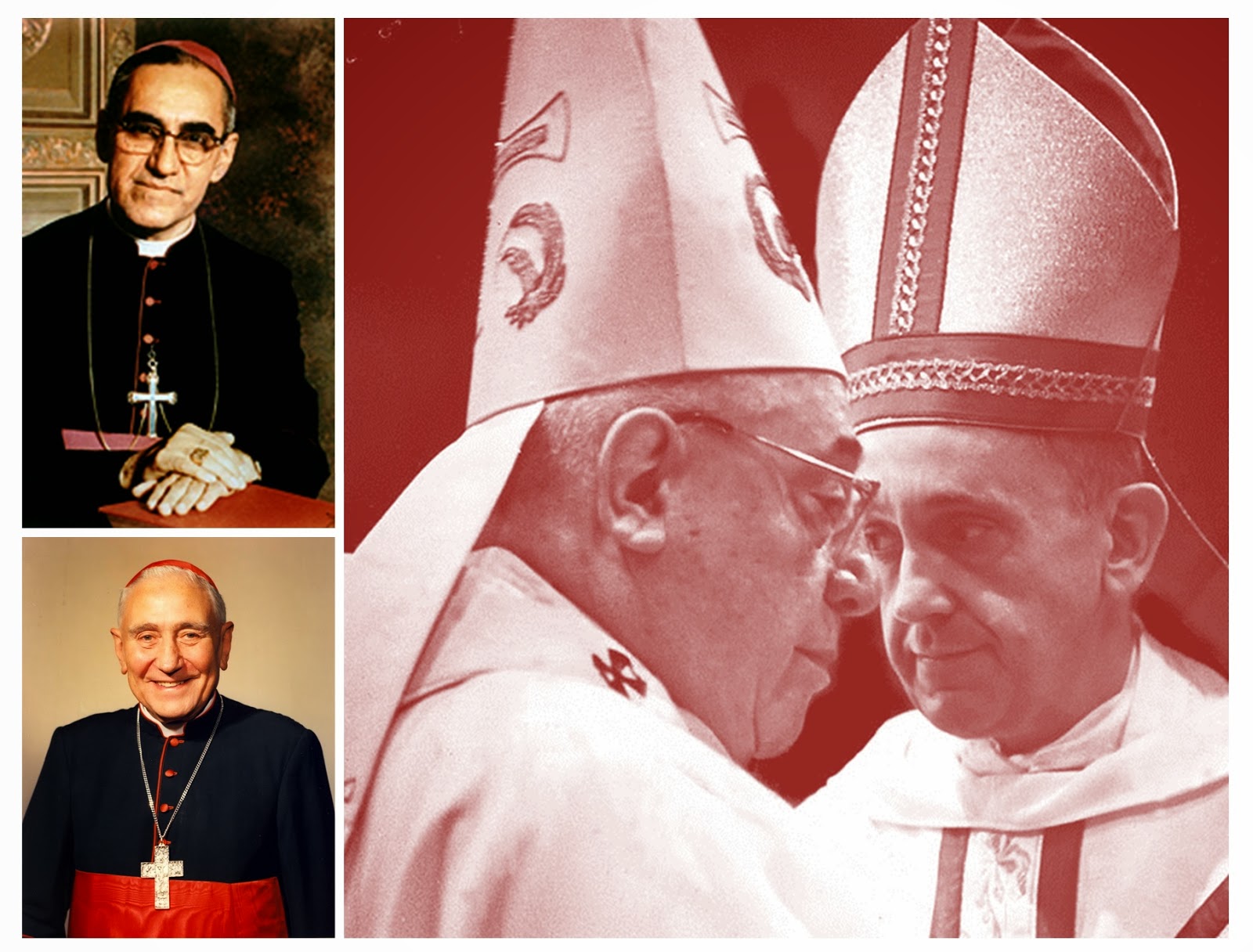 Romero, Pironio, Quarracino, Bergoglio