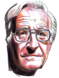 eeuu noam-chomsky dibujo